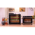 Deshidrator cu 10 tăvi Biovita DELUXE-10, carcasă și tăvi din inox de 38x38cm