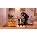 Mixer cu bol de 10L din inox, putere 1500W, Negru
