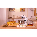 Mixer cu bol de 5.5L din inox, putere 1400W, Alb