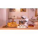 Mixer cu bol de 6L din inox, putere 1500W, Alb