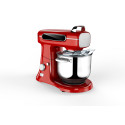 Mixer profesional, bol de 7L din inox,1500W, din Aluminiu, Rosu