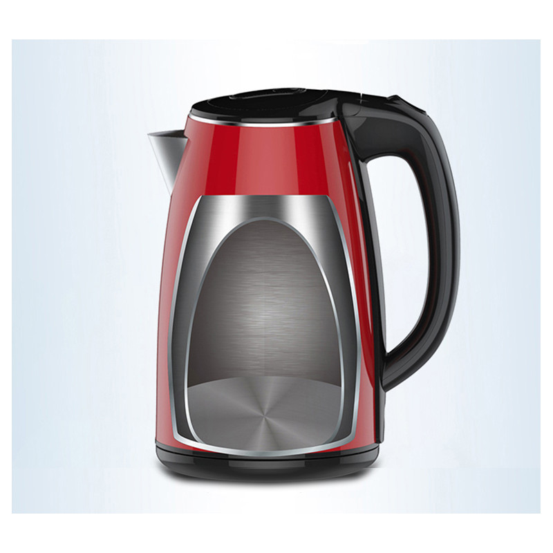 Fierbător electric din inox Biovita Classico, 2200W, 1.7L, Alb