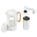 Fierbător electric Biovita Kitty, 500W, 0.5L, Sticlă/Inox