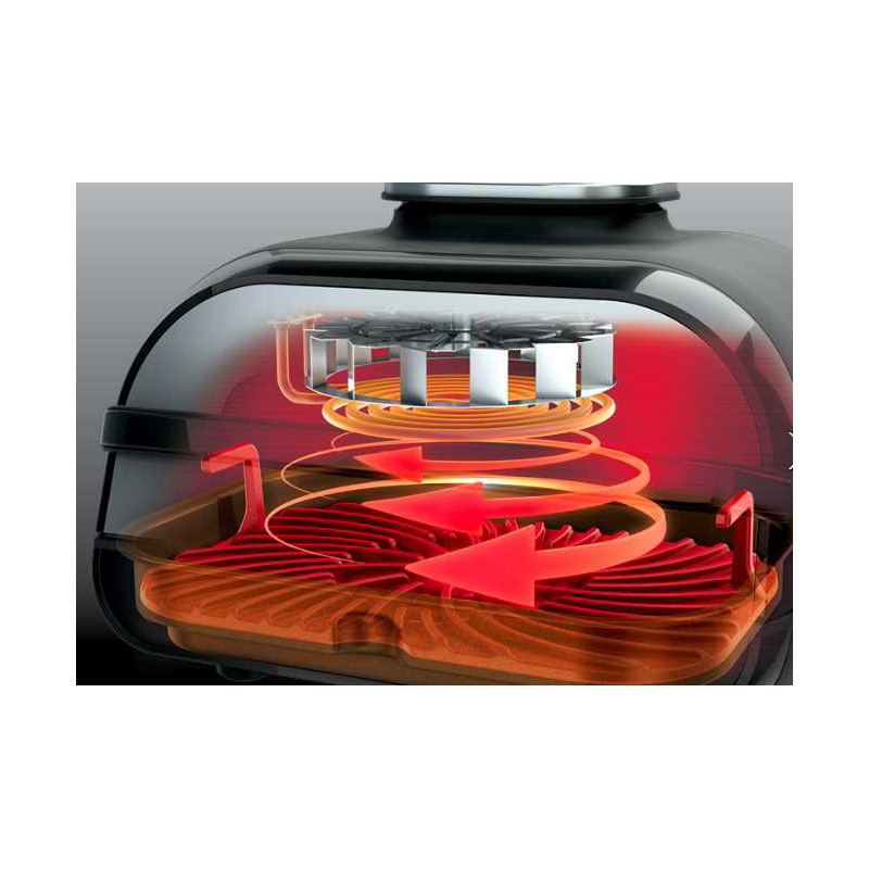 Grătar cu Aer Cald 8-în-1, Capacitate 7L, 1700W