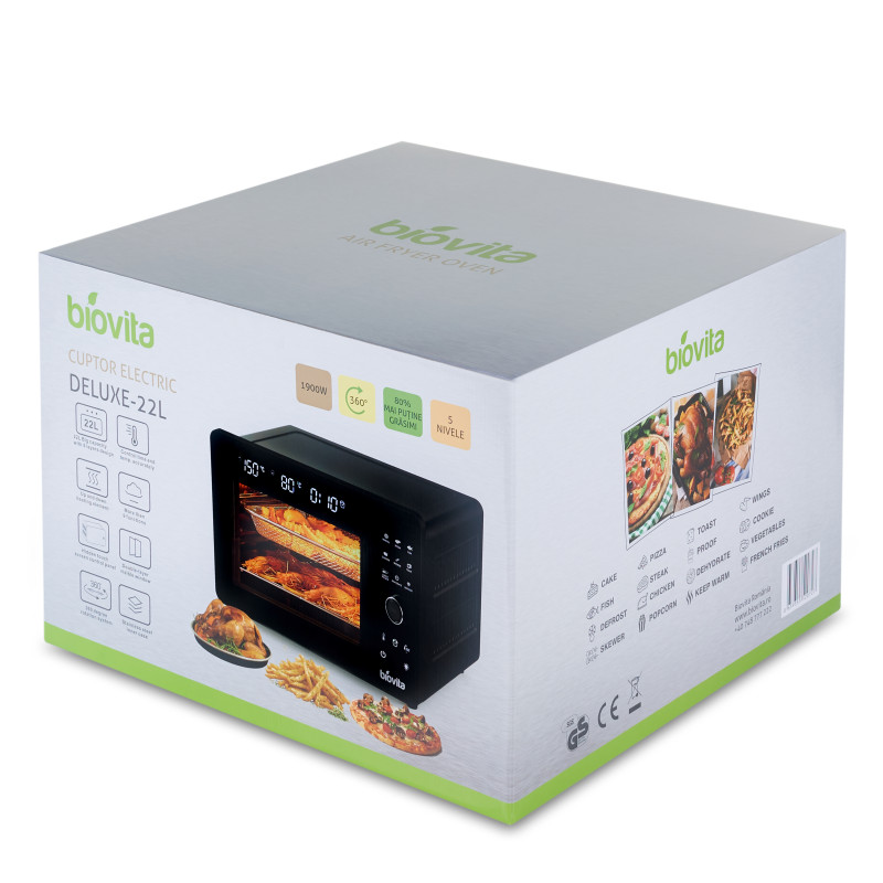 Cuptor electric, 22L, 1700W, Biovita DELUXE-22